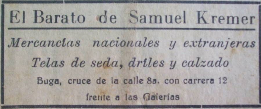 LA TIENDA DE SAMUEL KREMER